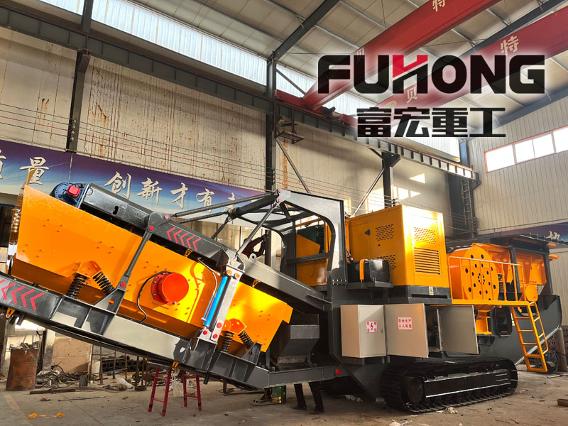 履带式移动91香蕉国产在线观看筛分机